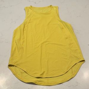 Yellow Lululemon tank